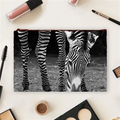 Zebra Cosmetic Bag (Large) from ArtsNow.com Front