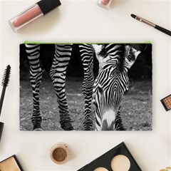 Zebra Cosmetic Bag (Large) from ArtsNow.com Front