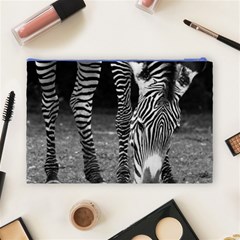 Zebra Cosmetic Bag (Large) from ArtsNow.com Back