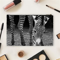 Zebra Cosmetic Bag (Large) from ArtsNow.com Back