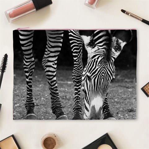 Zebra Cosmetic Bag (XL) from ArtsNow.com Front