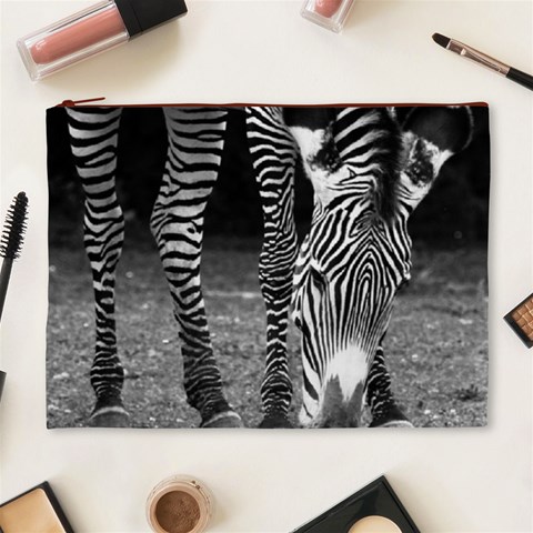 Zebra Cosmetic Bag (XL) from ArtsNow.com Front