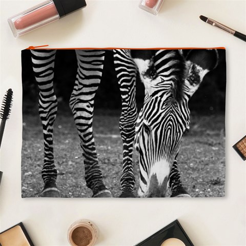 Zebra Cosmetic Bag (XL) from ArtsNow.com Front