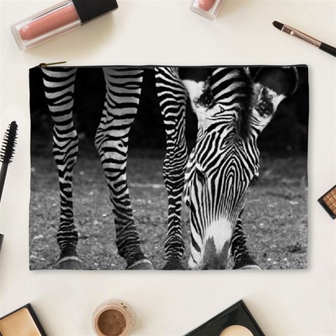 Zebra Cosmetic Bag (XL) from ArtsNow.com Front