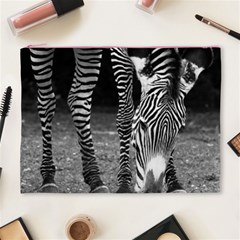 Zebra Cosmetic Bag (XL) from ArtsNow.com Front
