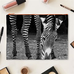 Zebra Cosmetic Bag (XL) from ArtsNow.com Front