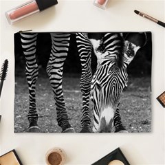 Zebra Cosmetic Bag (XL) from ArtsNow.com Front