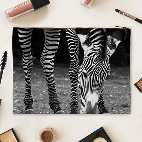 Zebra Cosmetic Bag (XL) from ArtsNow.com Back