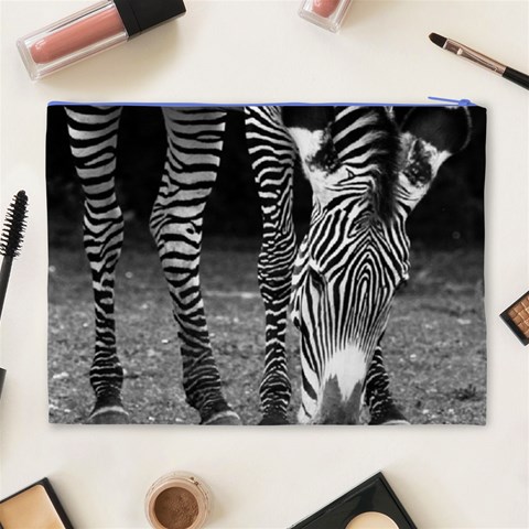 Zebra Cosmetic Bag (XL) from ArtsNow.com Back