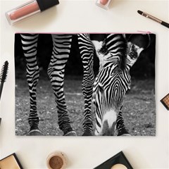 Zebra Cosmetic Bag (XL) from ArtsNow.com Back