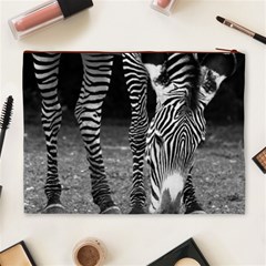 Zebra Cosmetic Bag (XL) from ArtsNow.com Back