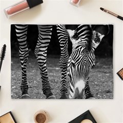 Zebra Cosmetic Bag (XL) from ArtsNow.com Back