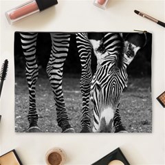 Zebra Cosmetic Bag (XL) from ArtsNow.com Back