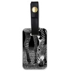 Zebra Luggage Tag (one side)