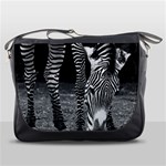 Zebra Messenger Bag