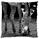 Zebra Standard Flano Cushion Case (One Side)