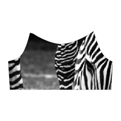 Zebra Shoulder Cutout Velvet  One Piece from ArtsNow.com Left Sleeve
