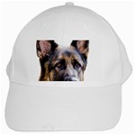 German Shepherd Dog White Cap