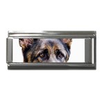 German Shepherd Dog Superlink Italian Charm (9mm)