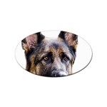 German Shepherd Dog Sticker (Oval)