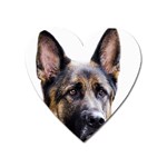 German Shepherd Dog Magnet (Heart)