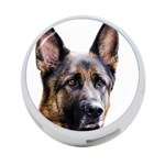 German Shepherd Dog 4-Port USB Hub (Two Sides)