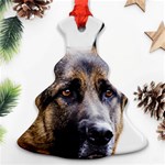 German Shepherd Dog Christmas Tree Ornament (Two Sides)