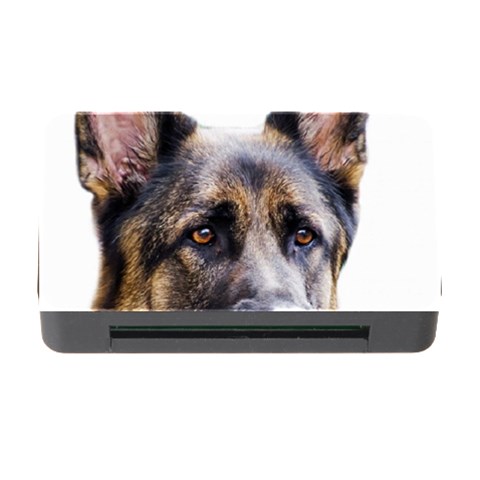 German Shepherd Dog Memory Card Reader with CF from ArtsNow.com Front