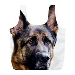 German Shepherd Dog Full Print Recycle Bag (L) from ArtsNow.com Back