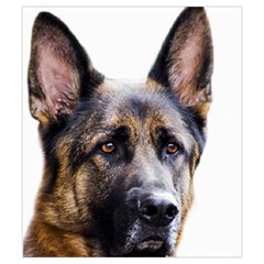 German Shepherd Dog Drawstring Pouch (Small) from ArtsNow.com Front