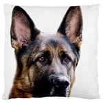 German Shepherd Dog Large Flano Cushion Case (One Side)