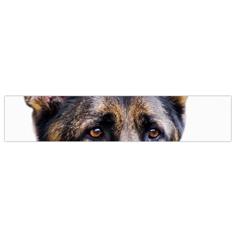 German Shepherd Dog Flano Scarf (Small) from ArtsNow.com Front