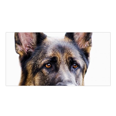 German Shepherd Dog Satin Shawl from ArtsNow.com Front