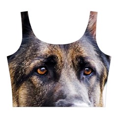 German Shepherd Dog Midi Sleeveless Dress from ArtsNow.com Top Back