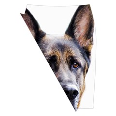 German Shepherd Dog Midi Wrap Pencil Skirt from ArtsNow.com Front Left