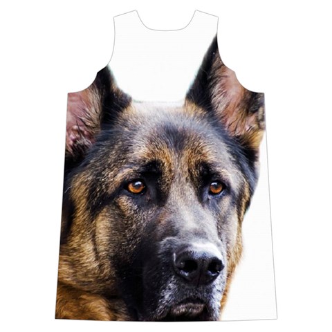 German Shepherd Dog Shoulder Cutout Velvet  One Piece from ArtsNow.com Back