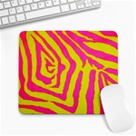 Zebra Pink 4 Large Mousepad