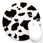 Cow Print 2 Round Mousepad