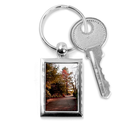 Leo Harrison St Pk  Path 2 Key Chain (Rectangle) from ArtsNow.com Front