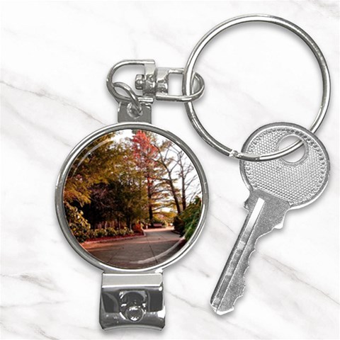 Leo Harrison St Pk  Path 2 Nail Clippers Key Chain from ArtsNow.com Front