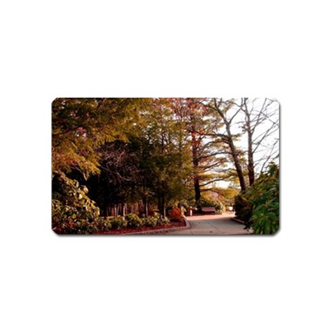 Leo Harrison St Pk  Path 2 Magnet (Name Card) from ArtsNow.com Front