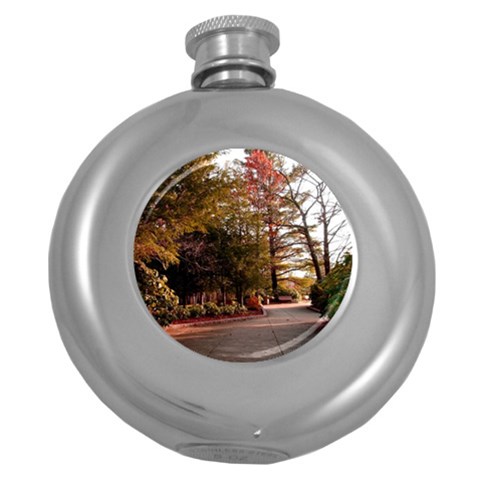 Leo Harrison St Pk  Path 2 Hip Flask (5 oz) from ArtsNow.com Front