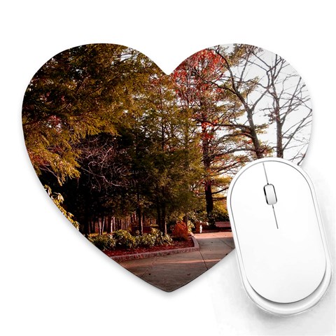 Leo Harrison St Pk  Path 2 Heart Mousepad from ArtsNow.com Front