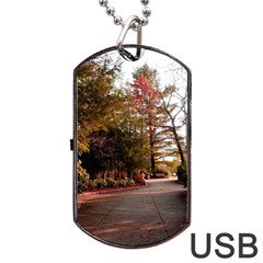 Leo Harrison St Pk  Path 2 Dog Tag USB Flash (Two Sides) from ArtsNow.com Back