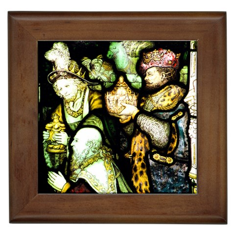 Wisemen Framed Tile from ArtsNow.com Front