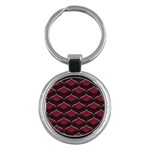 Ogee Berry Tufted Vintage Key Chain (Round)