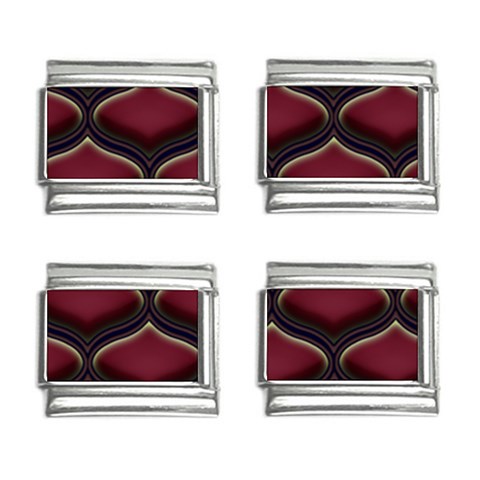 Ogee Berry Tufted Vintage 9mm Italian Charm (4 pack) from ArtsNow.com Front