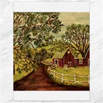 Old Red Barn By Ave Hurley - Canvas 18  x 24 