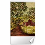 Old Red Barn By Ave Hurley - Canvas 40  x 72 
