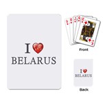 LoveBelarus Playing Cards Single Design